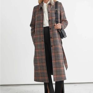 Italian Wool Coat • size 0 • & Other Stories